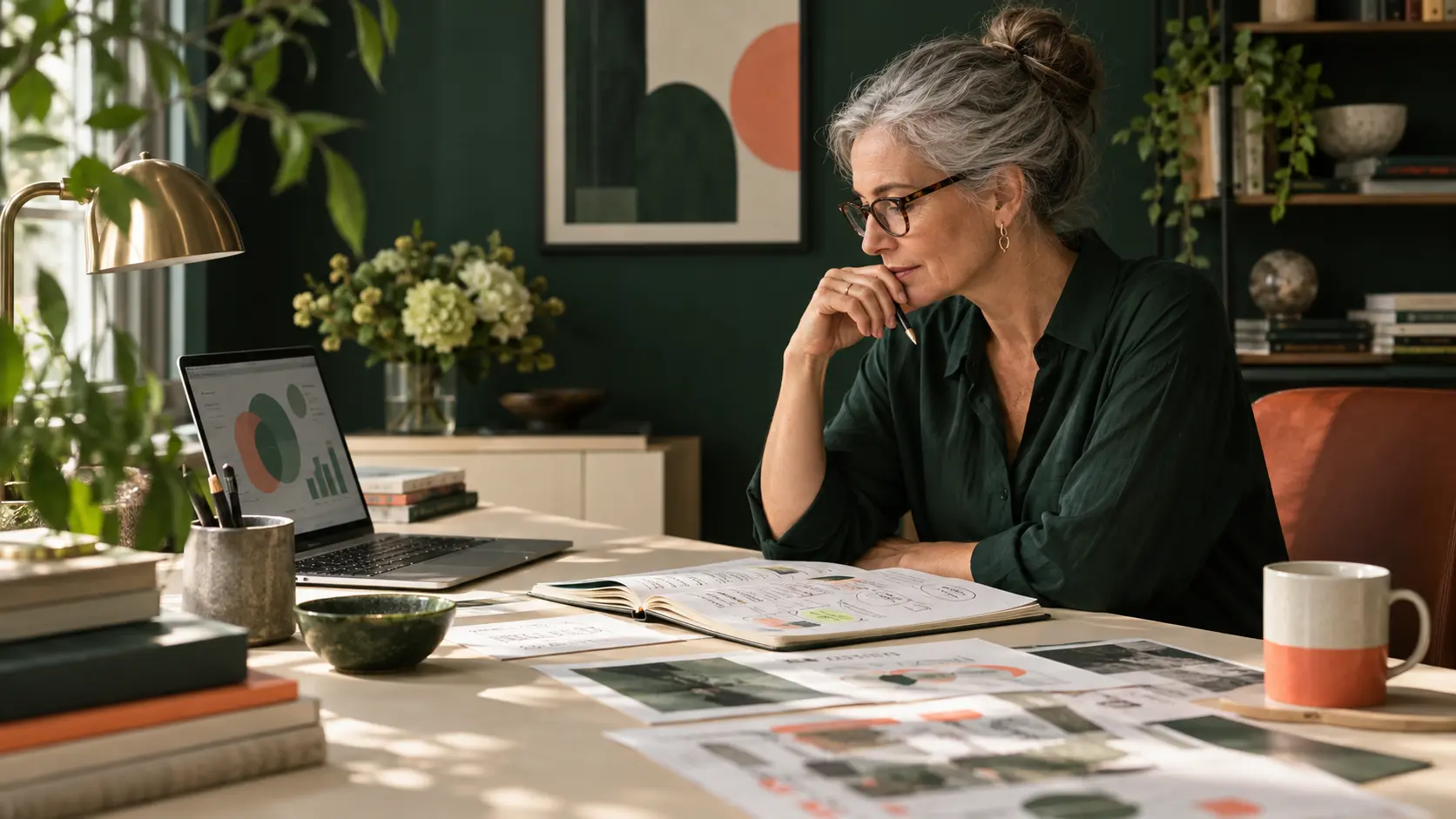 A strategist developing an editorial point of view