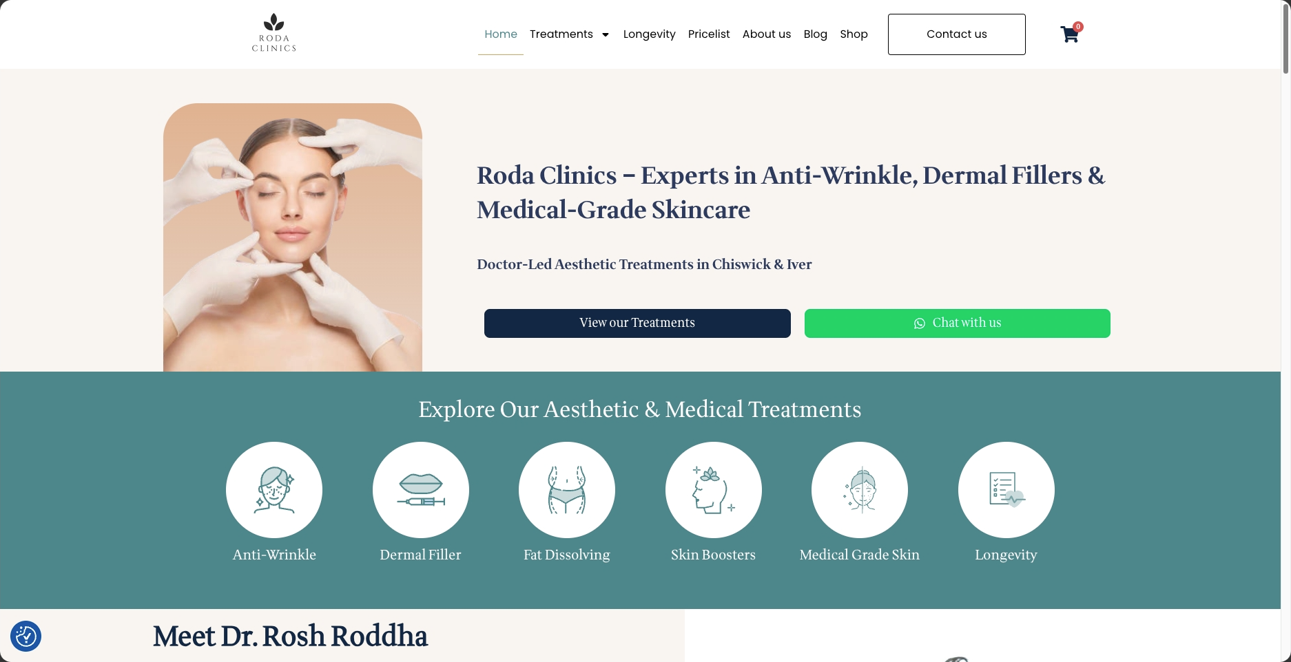 Roda Clinics project presentation